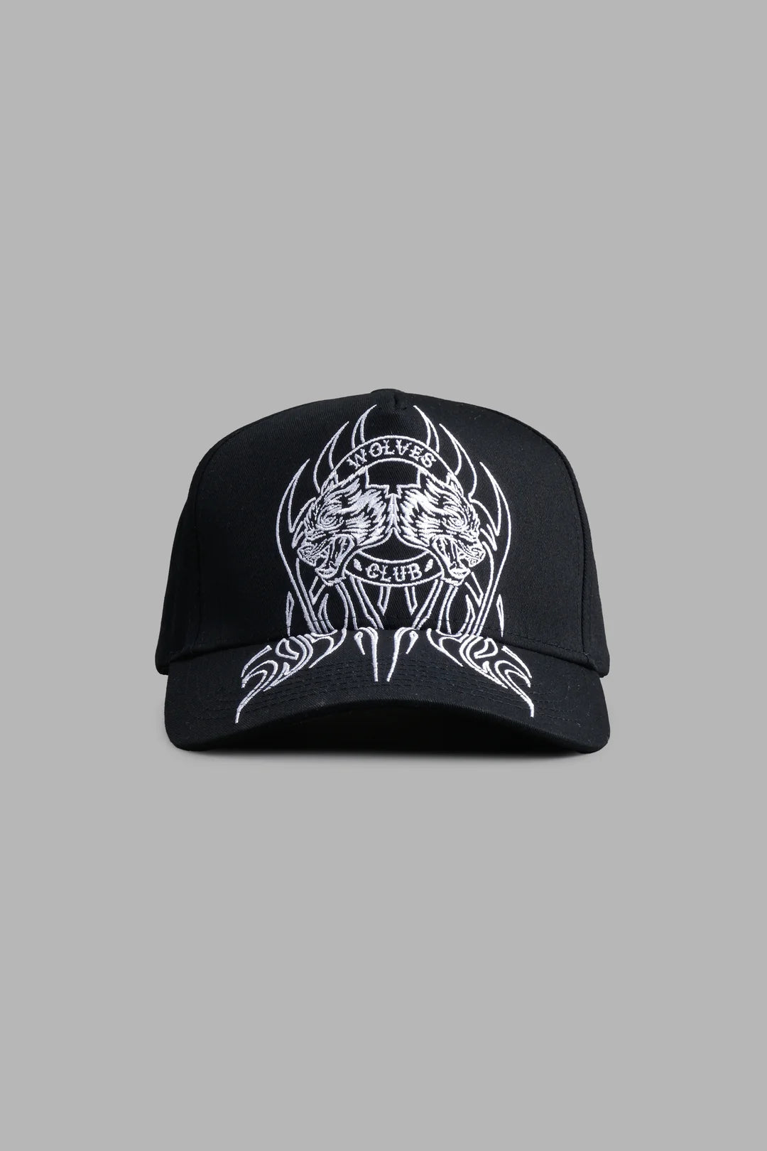 FINITE FLAME 5 PANEL HAT IN BLACK