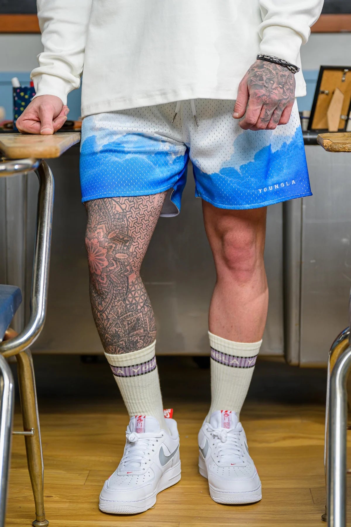 Youngla 712 HIGH TOP SOCKS