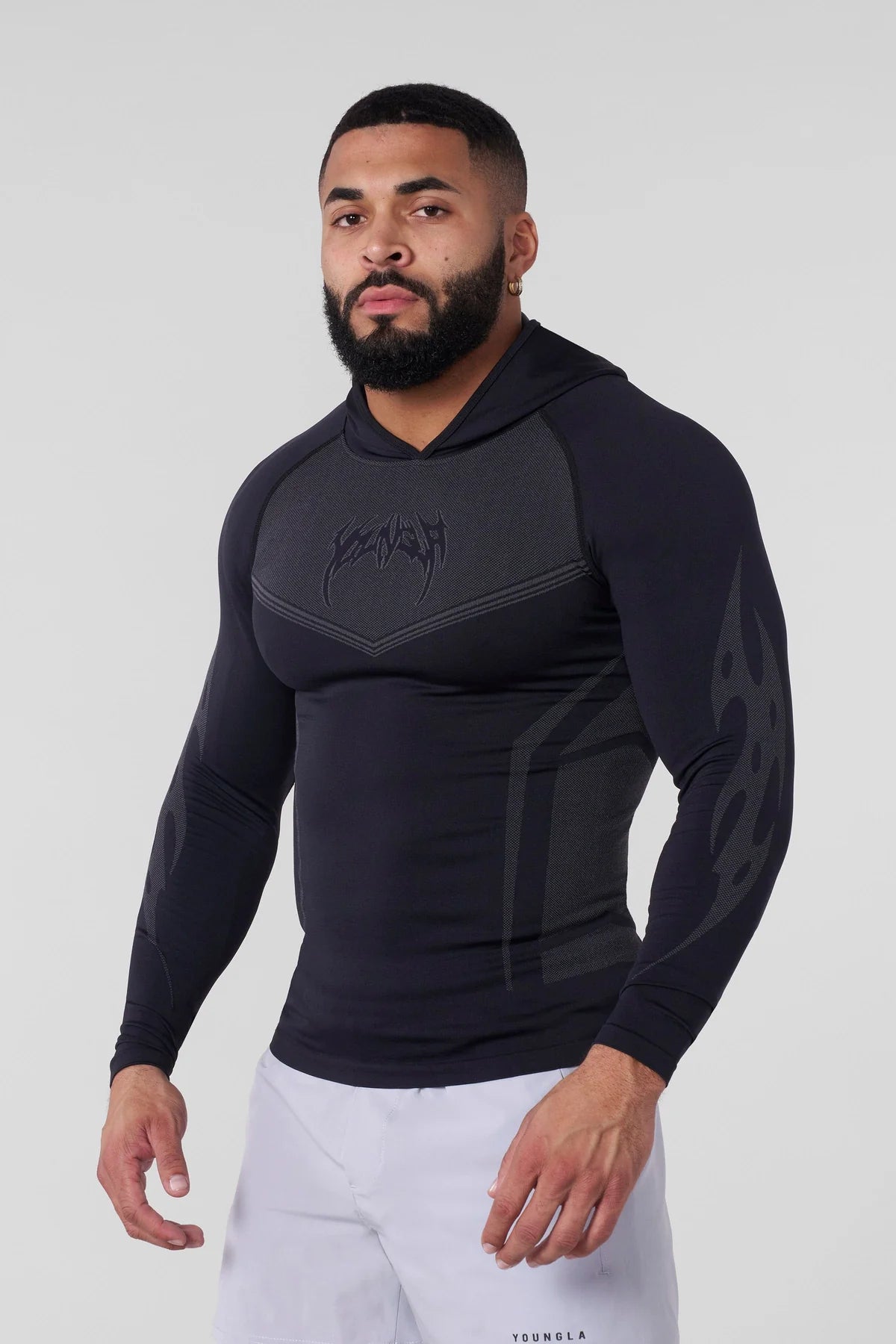 YOUNGLA WARRIOR COMPRESSION HOODIES
