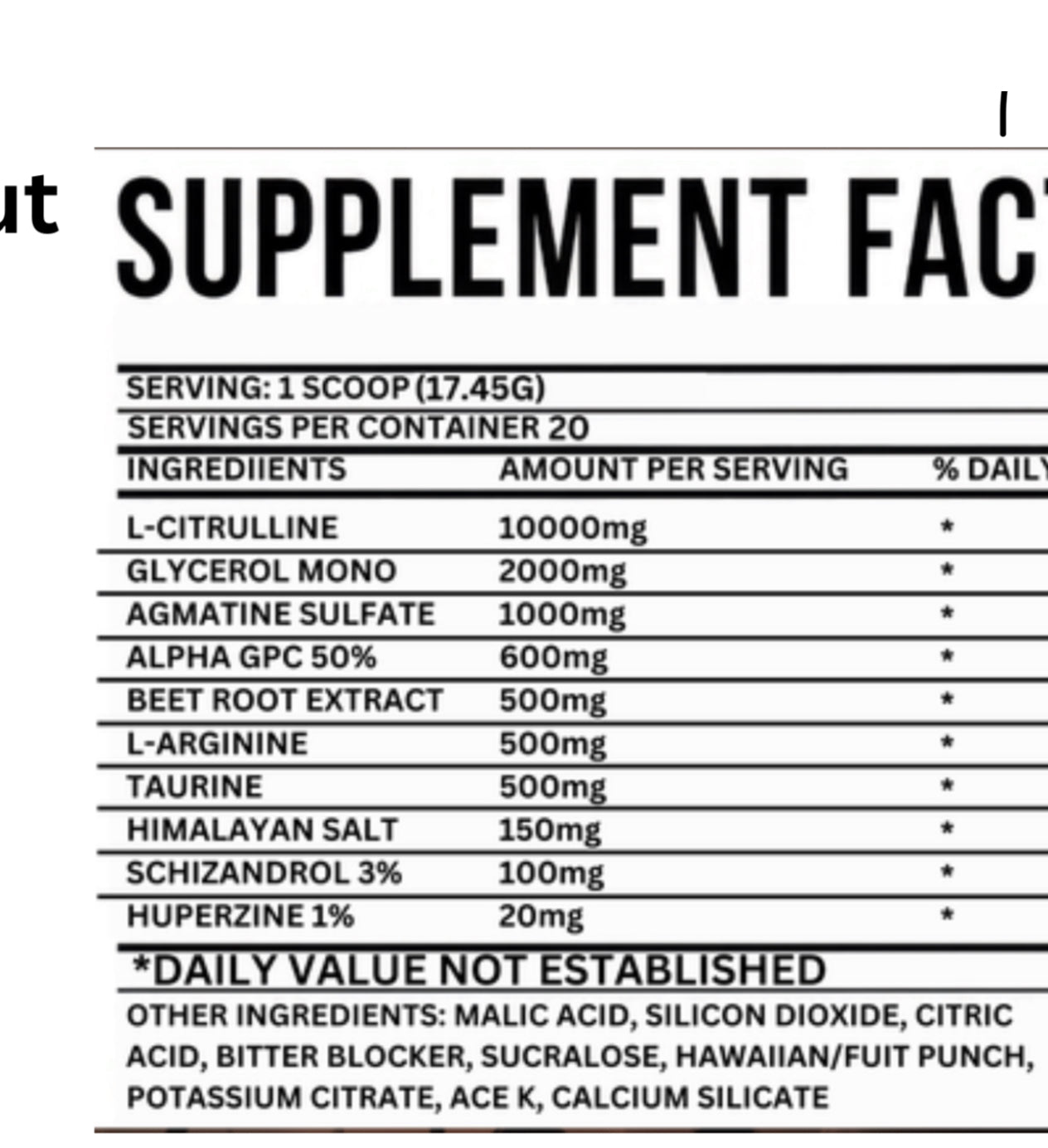 Preworkout , TMN , Warlord , Non Stim , PUMP ( Envío gratis )