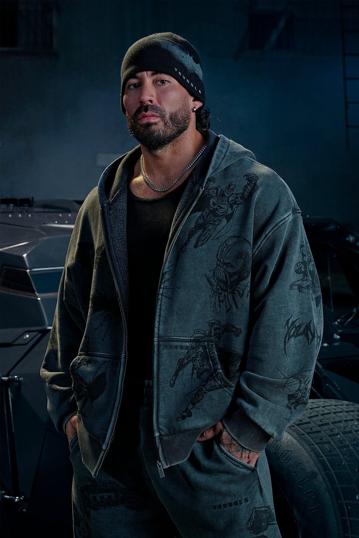 Youngla , Batman Zip-Ups – Kingfitcr