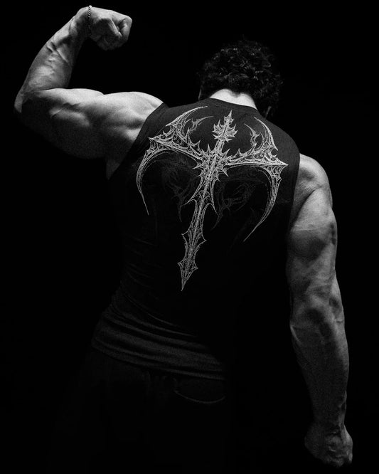 Breathe Divinity , Nightfall Cut-off Delt Compression [VOID BLACK]