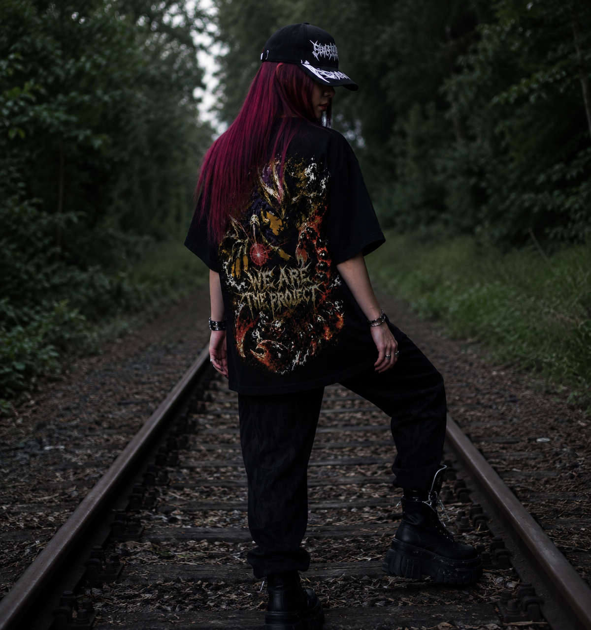 P92 , Gold Collection , Escorpio [ Milo ] , Oversized Tee Black