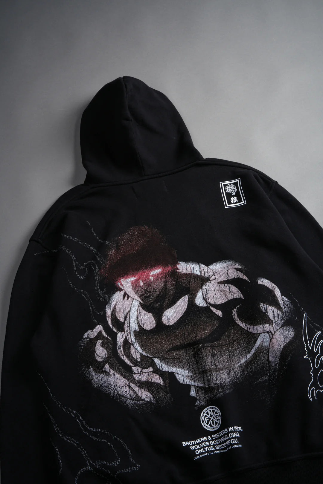 Darc Sport , BAKI HANMA "PIERCE" HOODIE