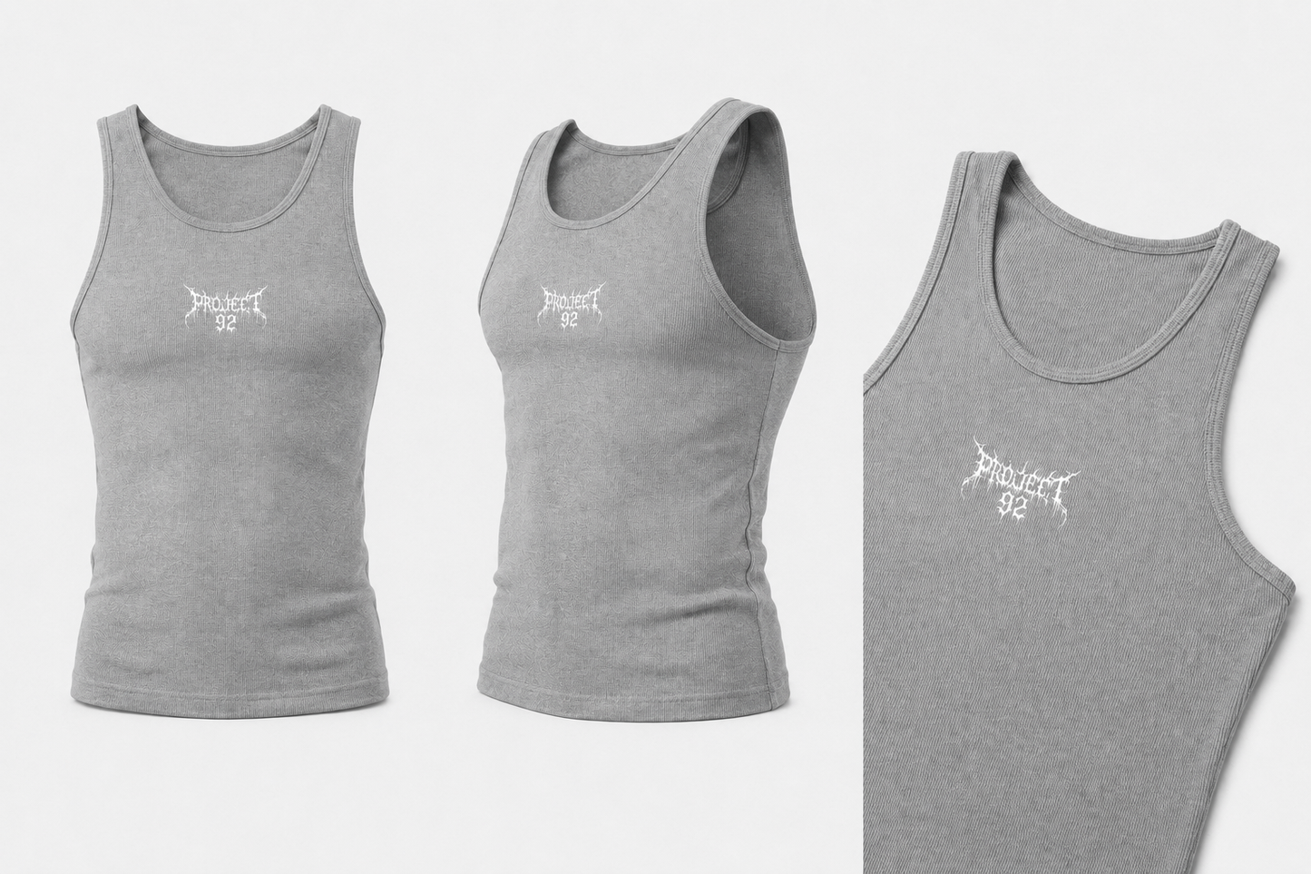 P92 , Holy Rib Tank ( Moon Grey ), “ Pronto en stock “Reserva disponible