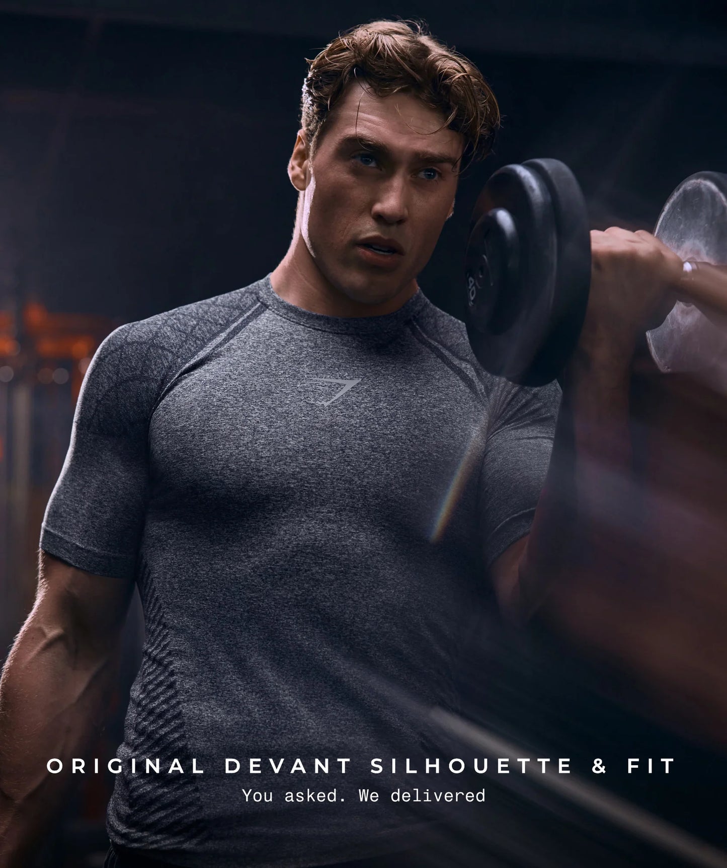 Gymshark Devant Seamless ( Compression ) Heavy Blue  ( Pre order activada )