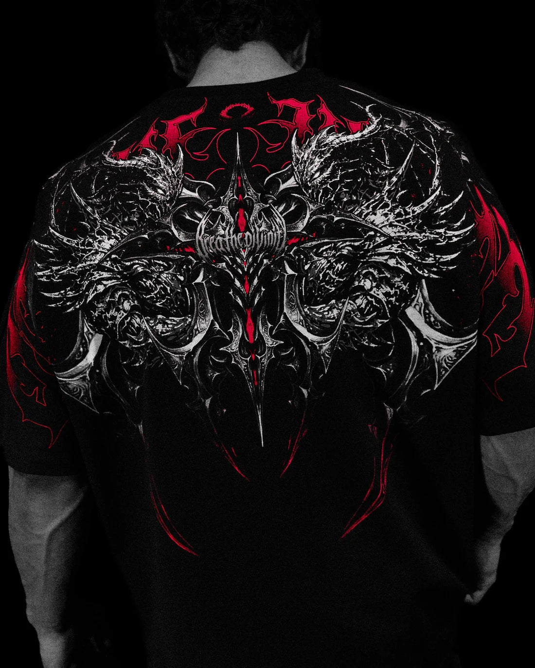 Breathe Divinity , Shadow Monarch Oversized ,( Bloodmoon )
