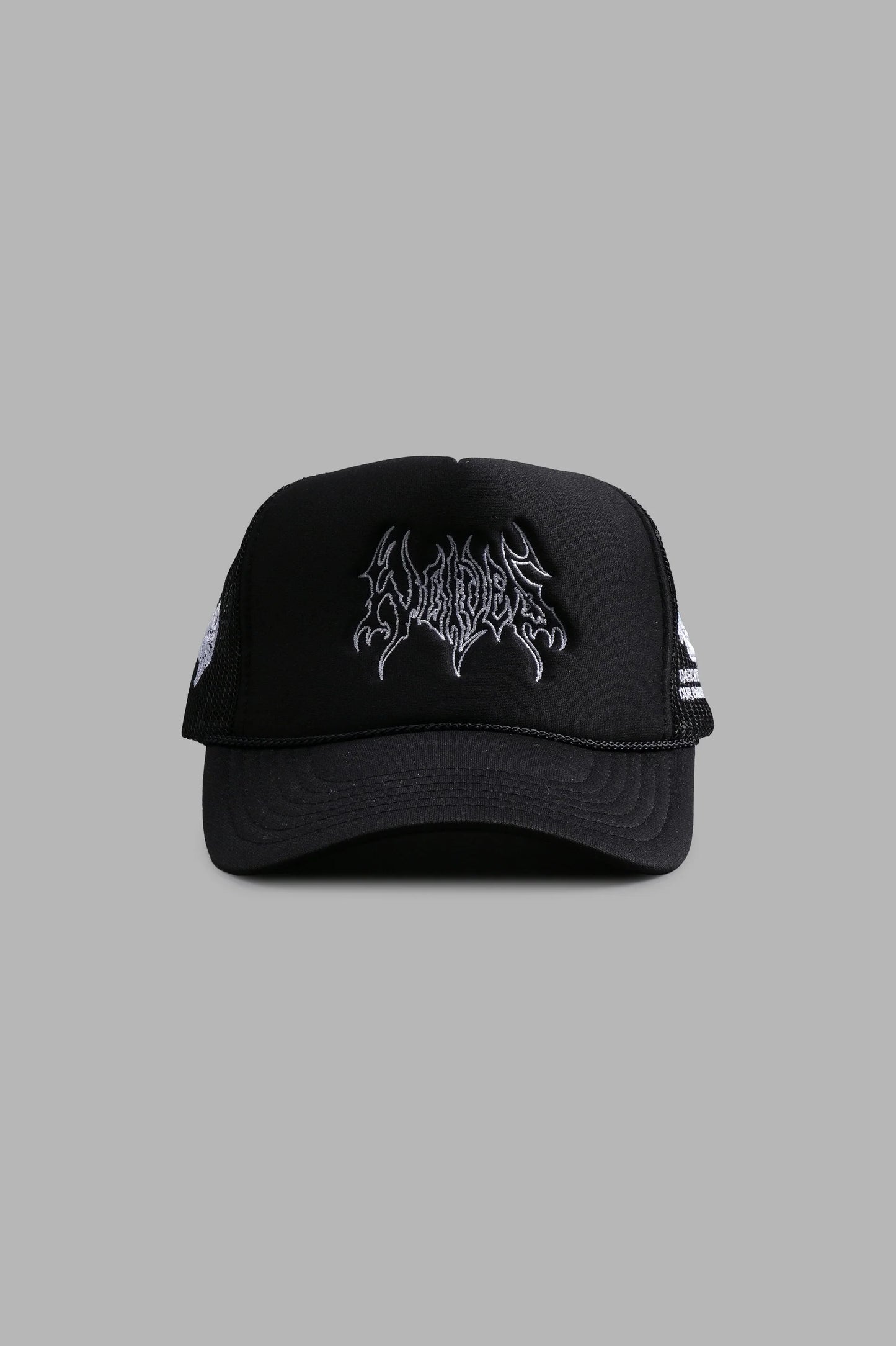 Wolves Hesh Trucker Hat in Black