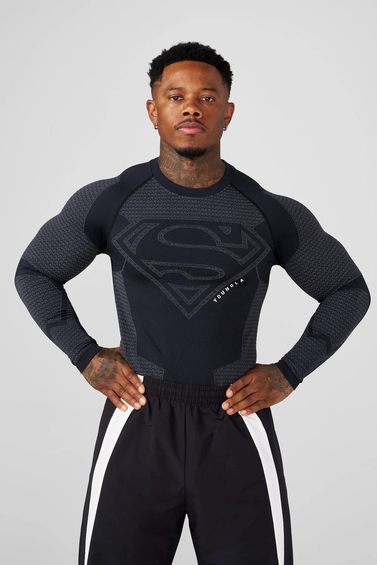 SUPERMAN COMPRESSION LONGSLEEVES
