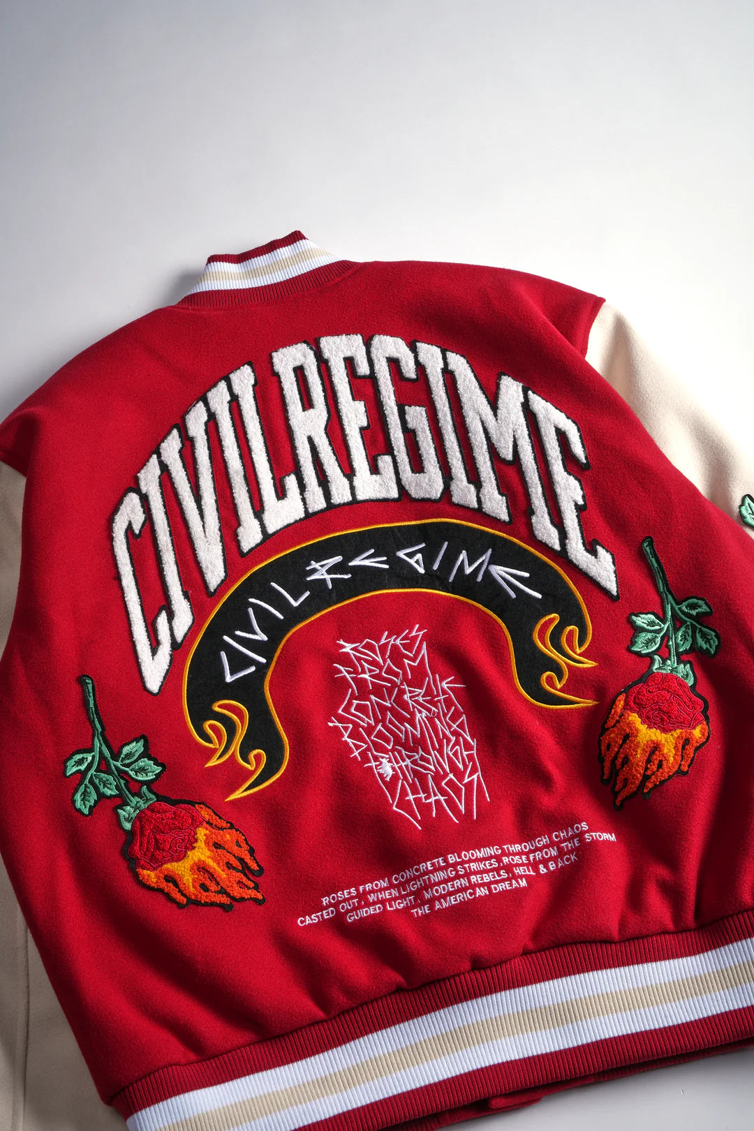 Civil Regime , Flames V2 , Varsity Jacked  , ( Envío gratis )