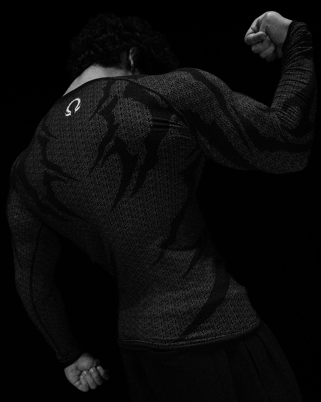 Breathe Divinity , Doomtech , Compression Longsleeve ( Dark Gray )