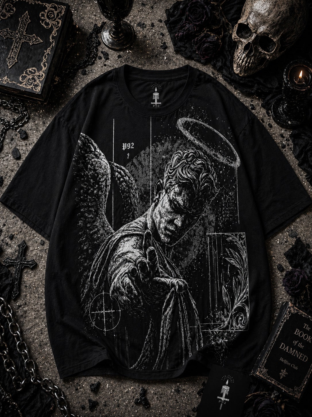 P 92  , Poison Pure VERSION II  , ( Chapter I : The Antagonists , Beginnings ,Oversized Fit , In Black