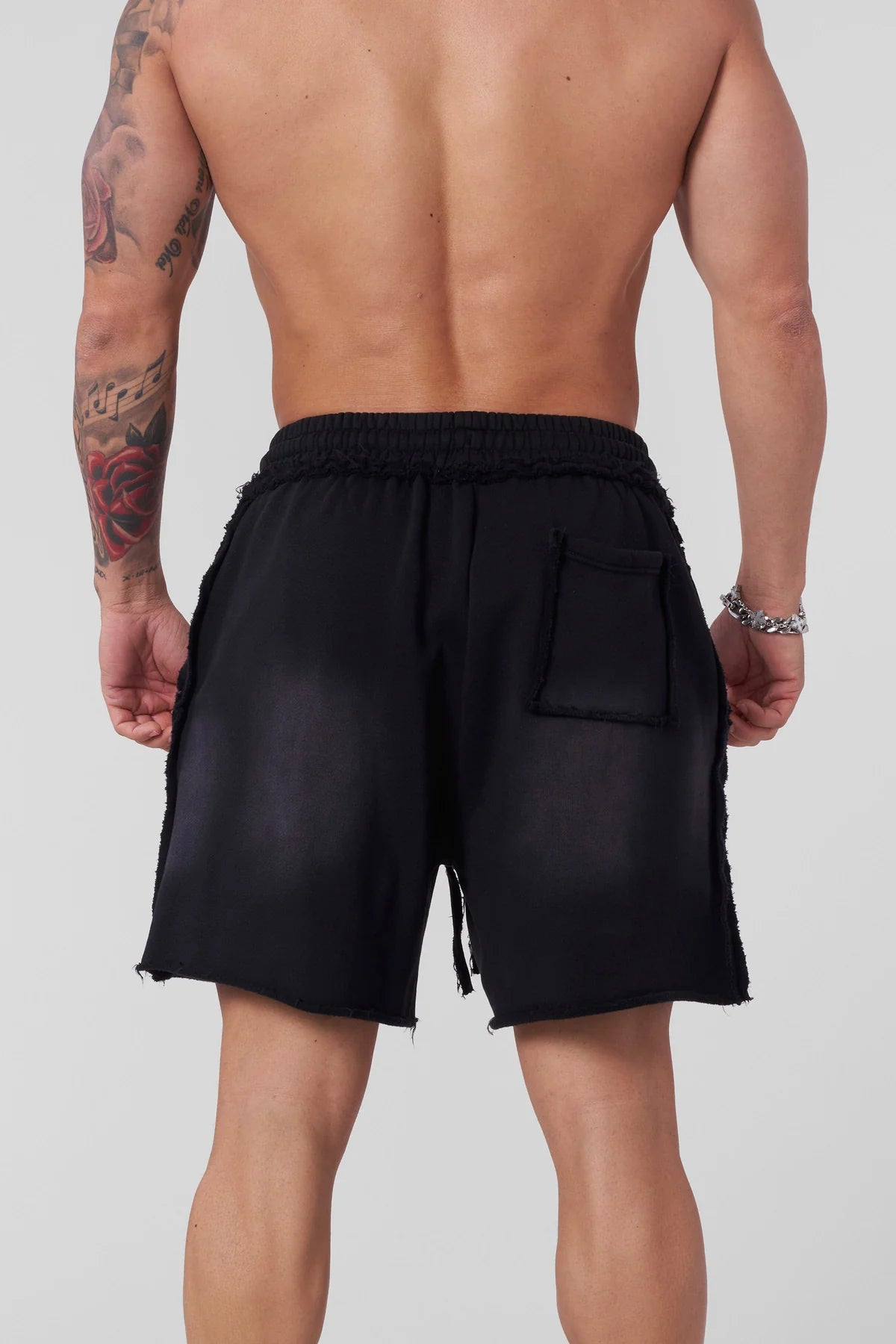 DECONSTRUCTED TERRY SHORTS