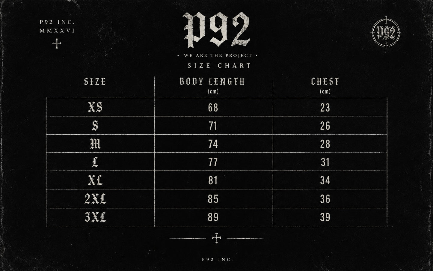 P92 , Holy Rib Tank ( Pronto en stock ) Reserva disponible