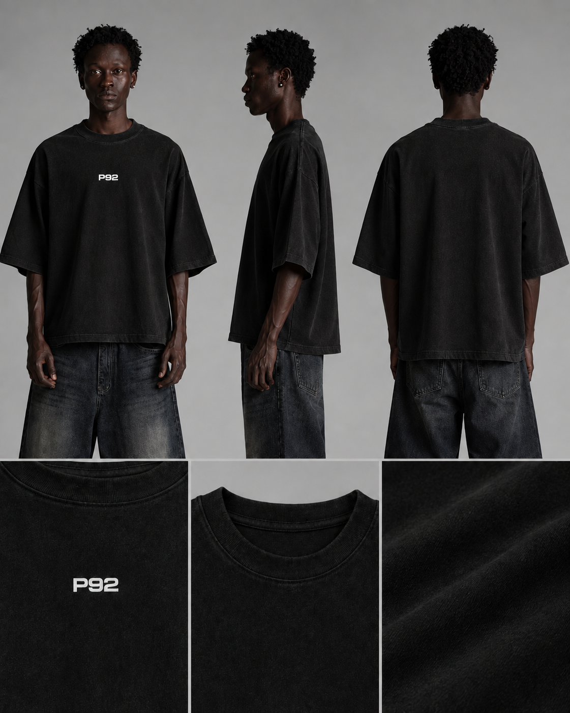 P92 , Pump Cover , Essentials ( Gothic Black )  Pronto en stock ( Reservas disponibles)