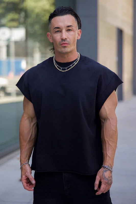 DROP SHOULDER CUT-OFFS
