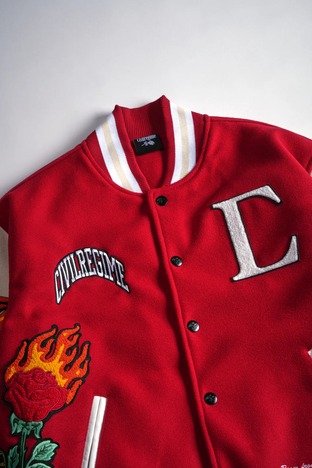 Civil Regime , Flames V2 , Varsity Jacked  , ( Envío gratis )