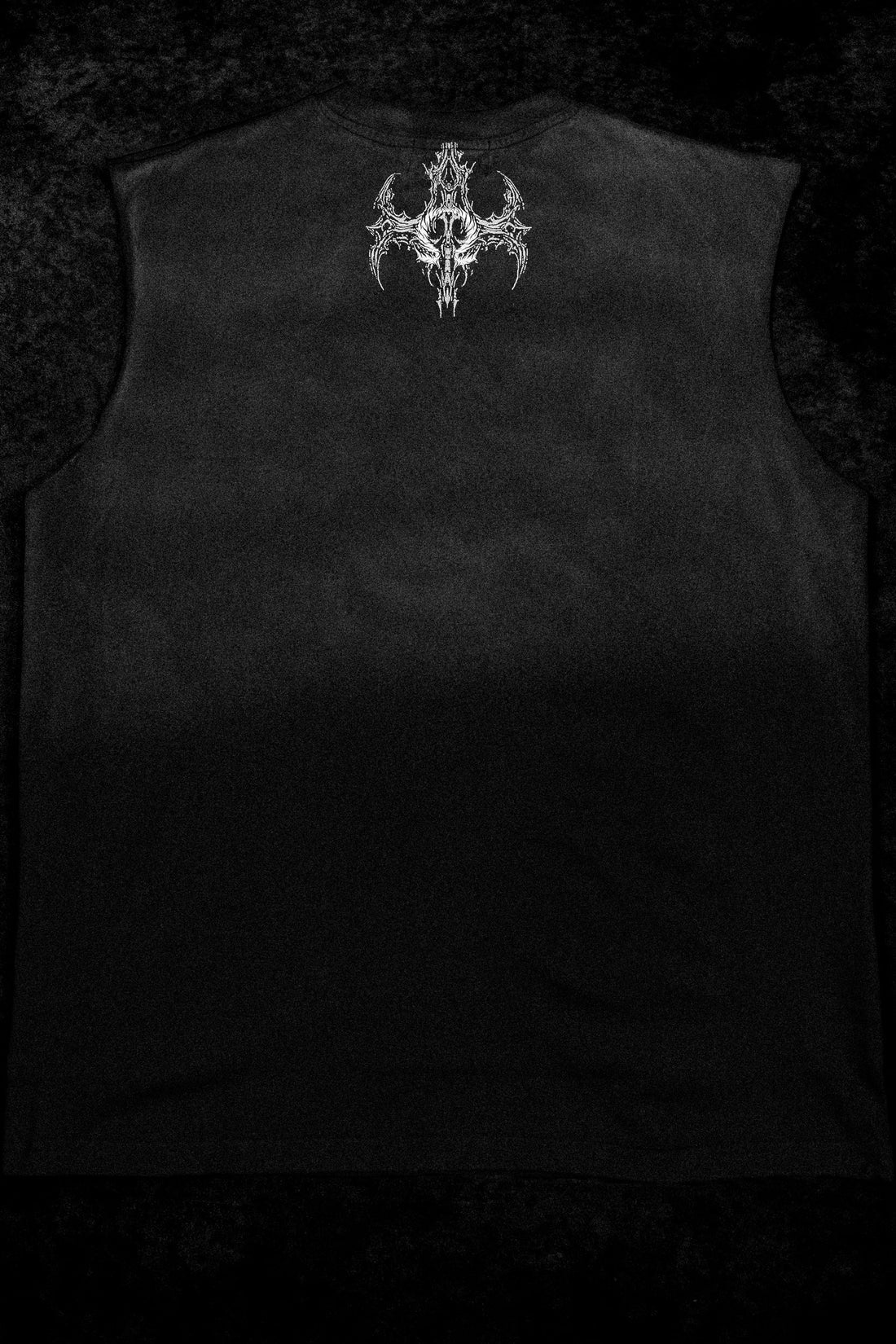 Breathe Divinity , Death Eater Oversized Cutoff tee [SMOKE]
