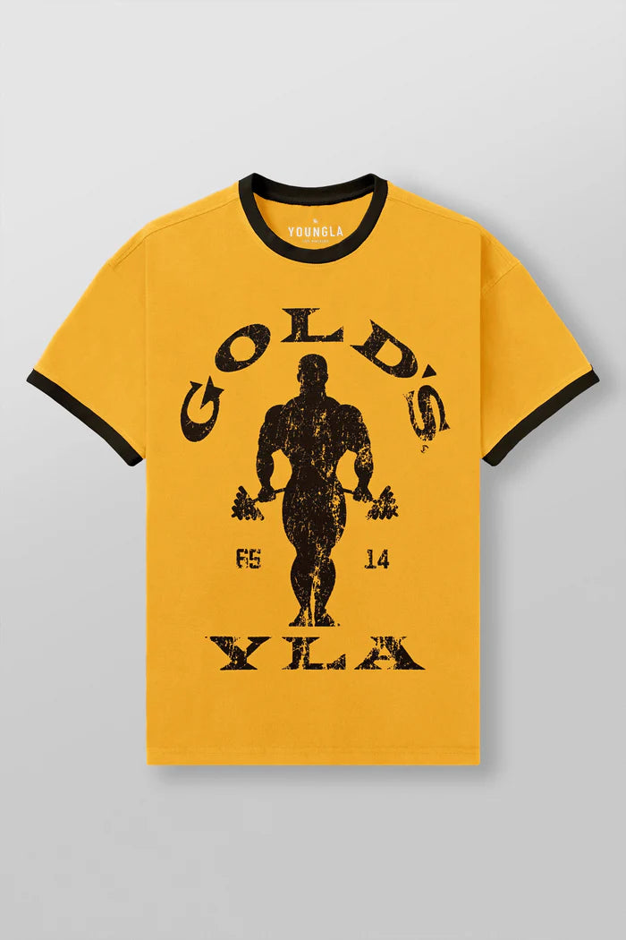 Golds Gym Ringer Tees