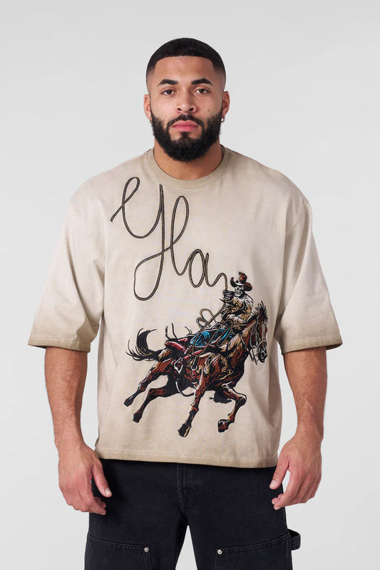 Cowboy Embroidered Tees