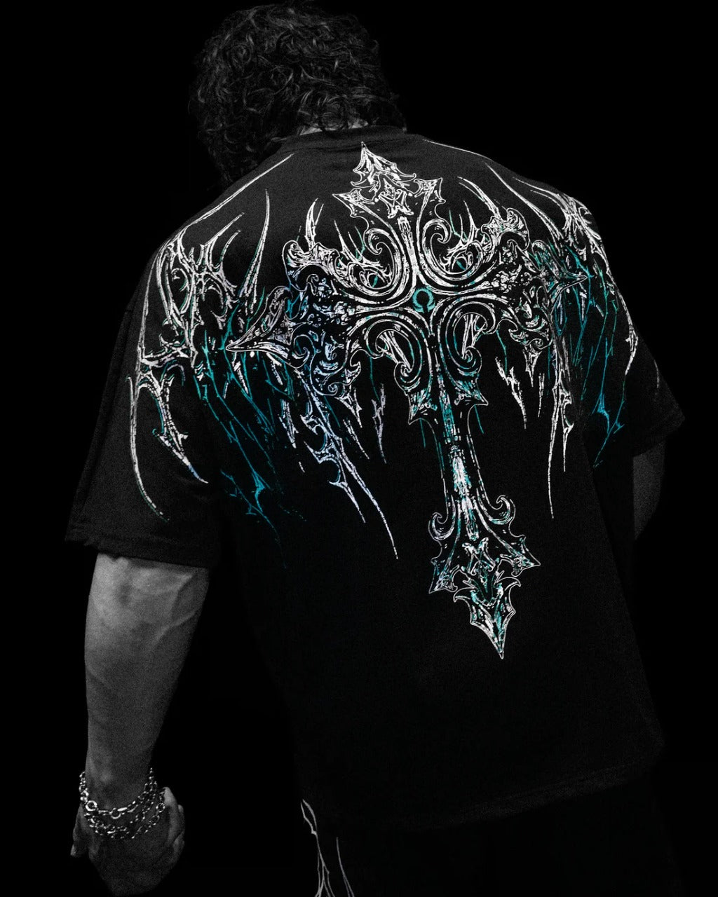 Breathe Divinity , Dark Cathedral Oversized T-shirt [MINT]