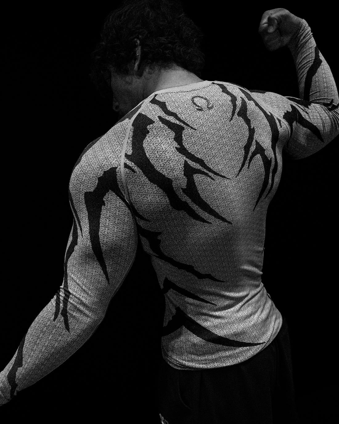 Breathe Divinity , Doomtech , Compression Longsleeve ( Divine White )