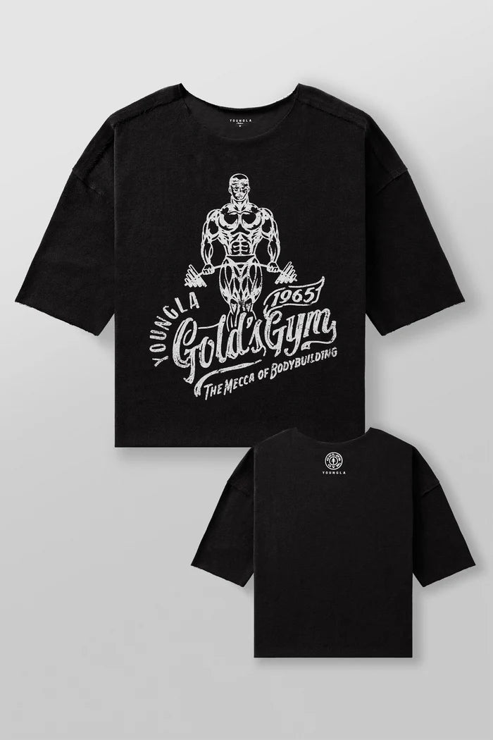 Gold's Gym Wide Neck Terry