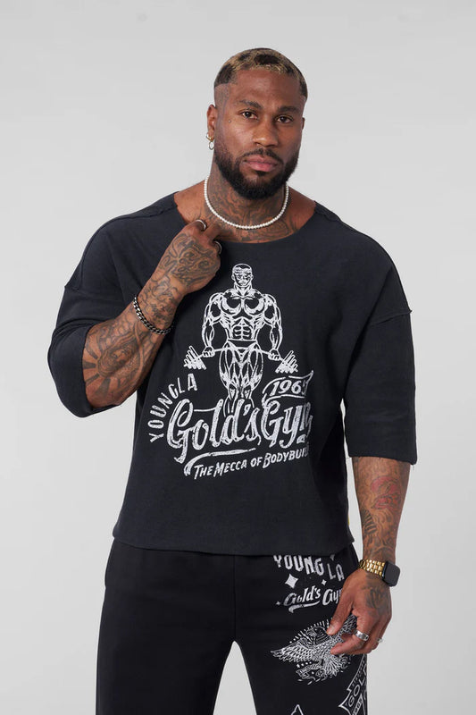 Gold's Gym Wide Neck Terry