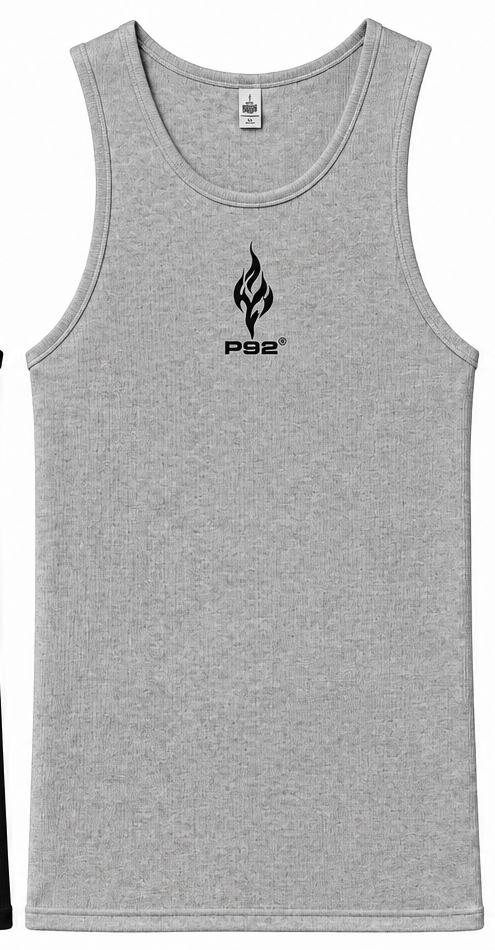 P92 , Flame Rib Tank ( Stone Grey )