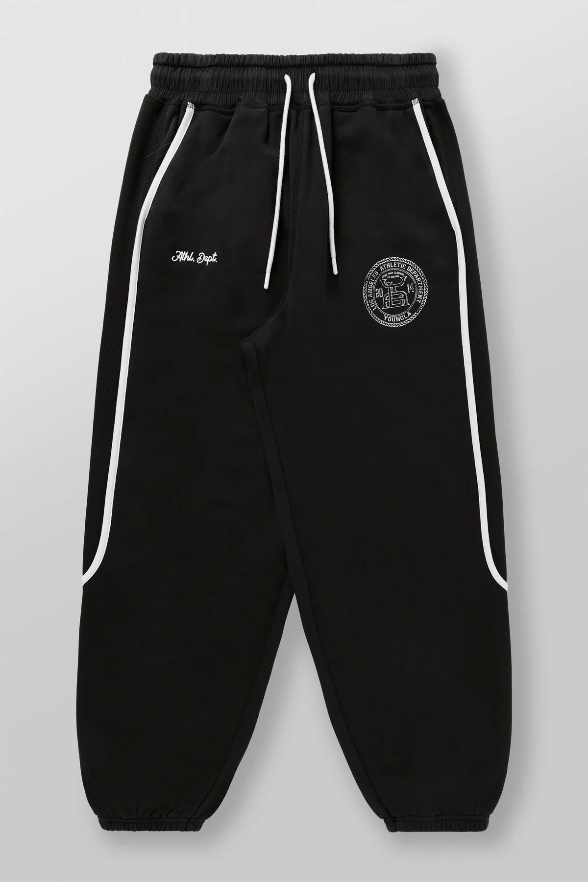 Youngla , GOLDEN ERA PIPING JOGGERS ( Black )
