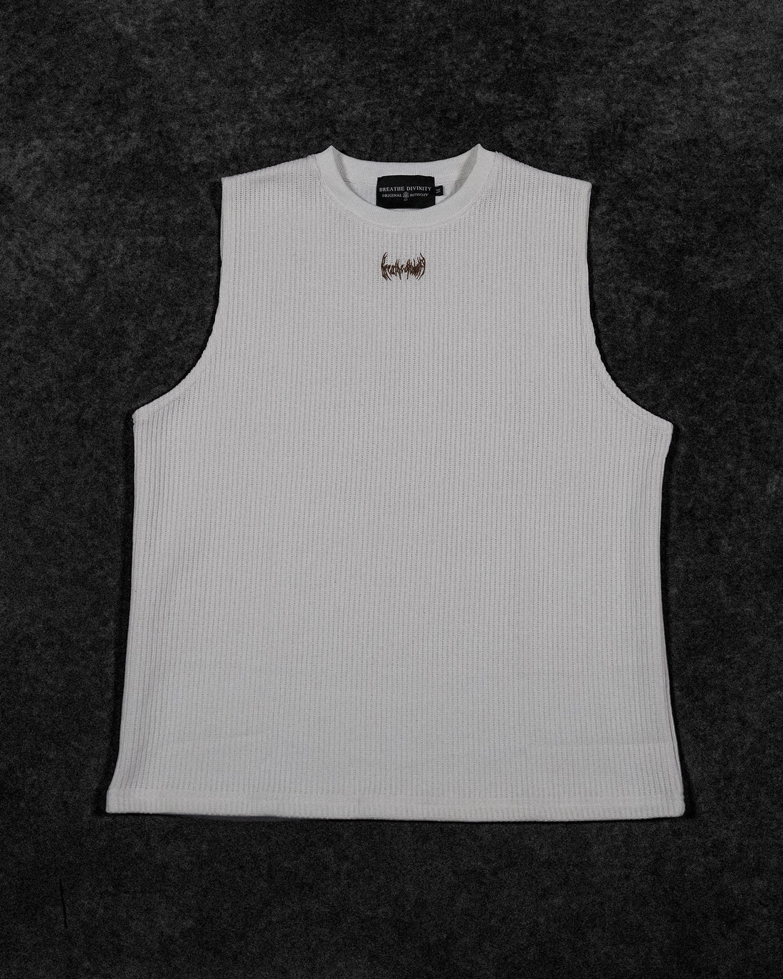 Breathe Divinity , Waffle Knit Cutoff (Créame Brulee)