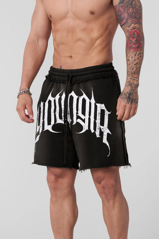 DECONSTRUCTED TERRY SHORTS