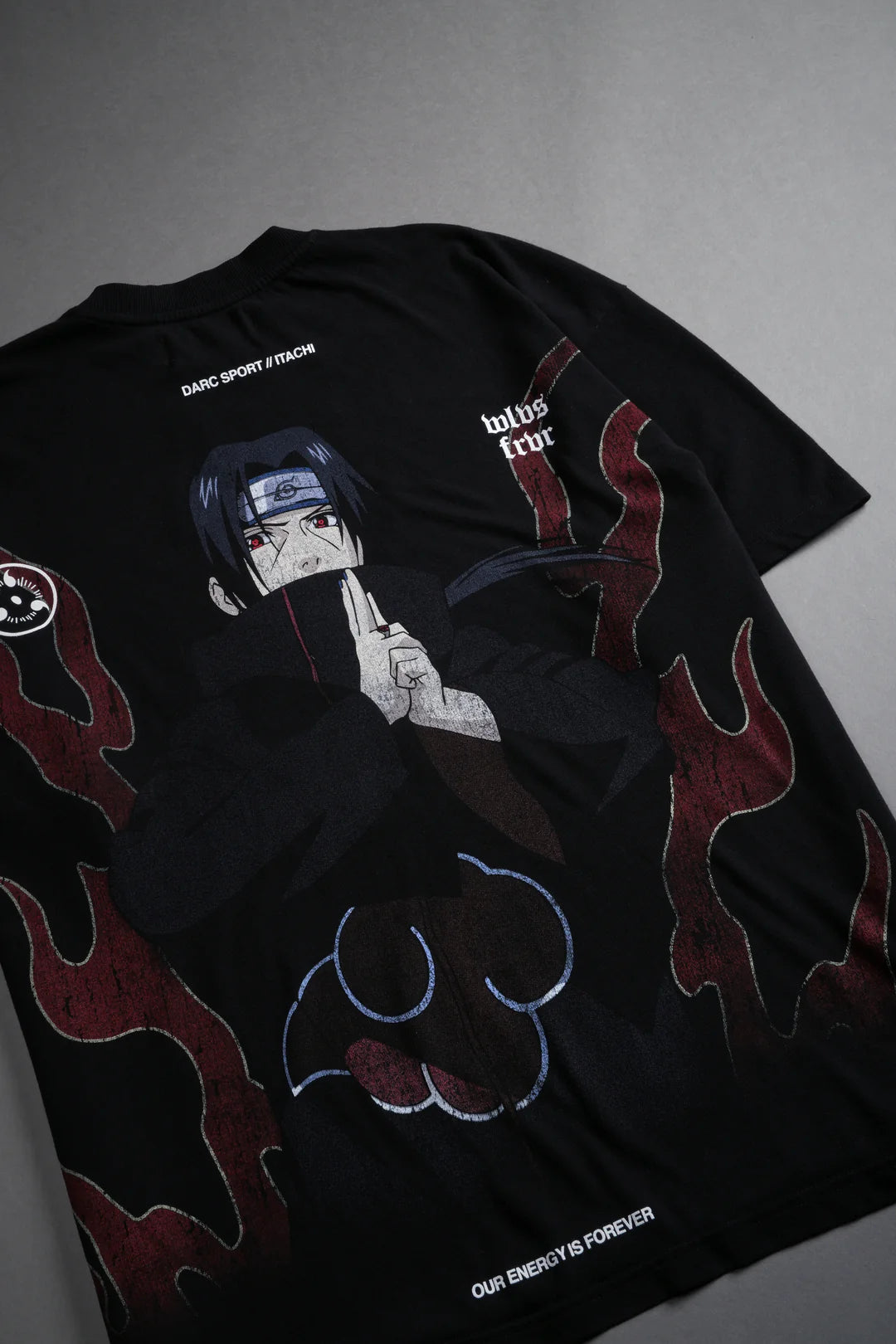 Darc Sport ,,WILL OF FIRE "PREMIUM" OVERSIZED TEE IN BLACK , ITACHI , Preventa , Reserva con el 50% )
