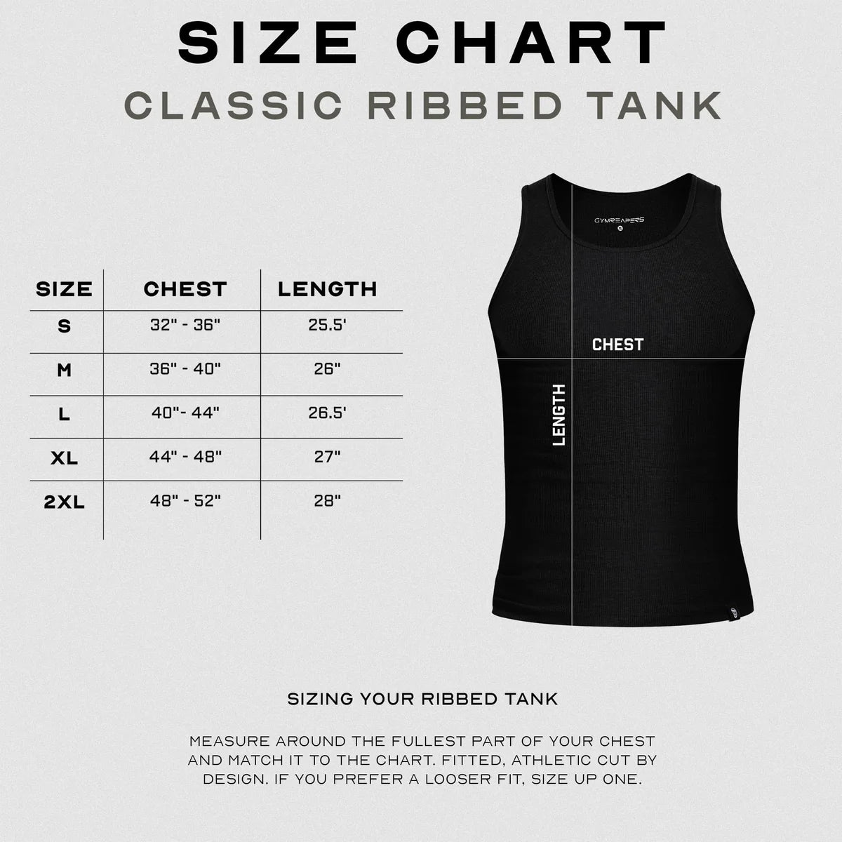 Gymreapers , MEN'S RIBBED TANK ( Pronto en Stock )