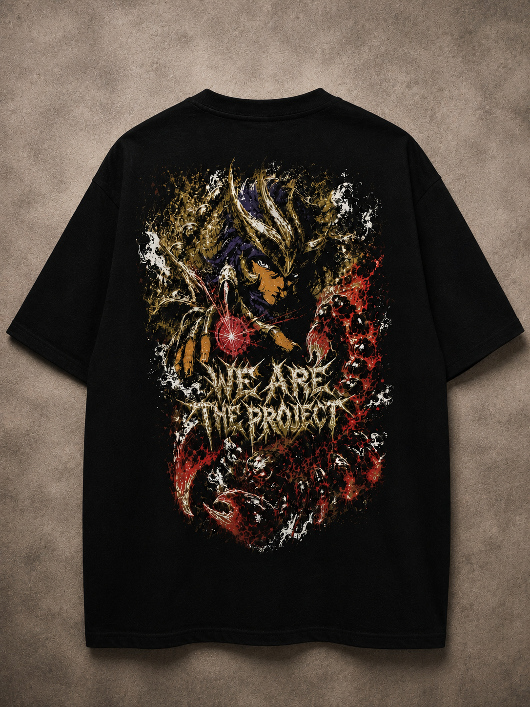 P92 , Gold Collection , Escorpio [ Milo ] , Oversizee Tee Black