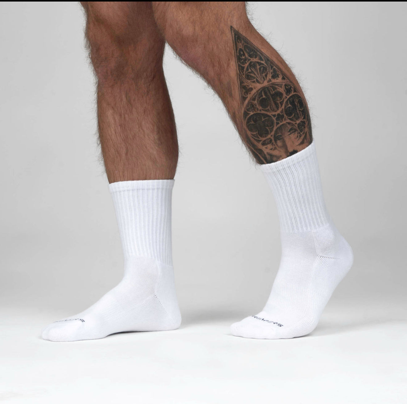 Gymreapers CREW SOCKS - WHITE