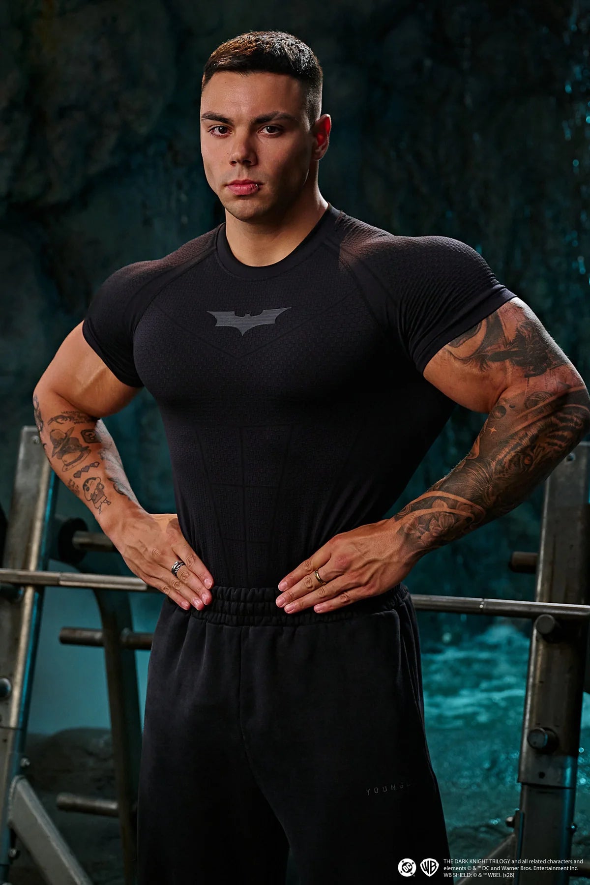 Batman Compression All Black ( Preventa )