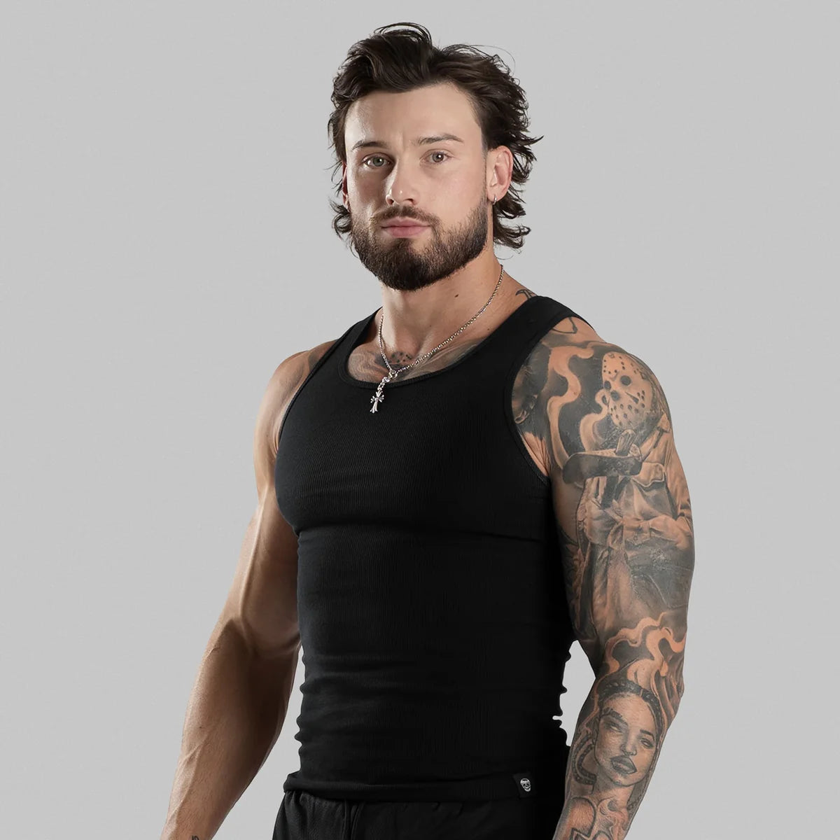 Gymreapers , MEN'S RIBBED TANK ( Pronto en Stock )