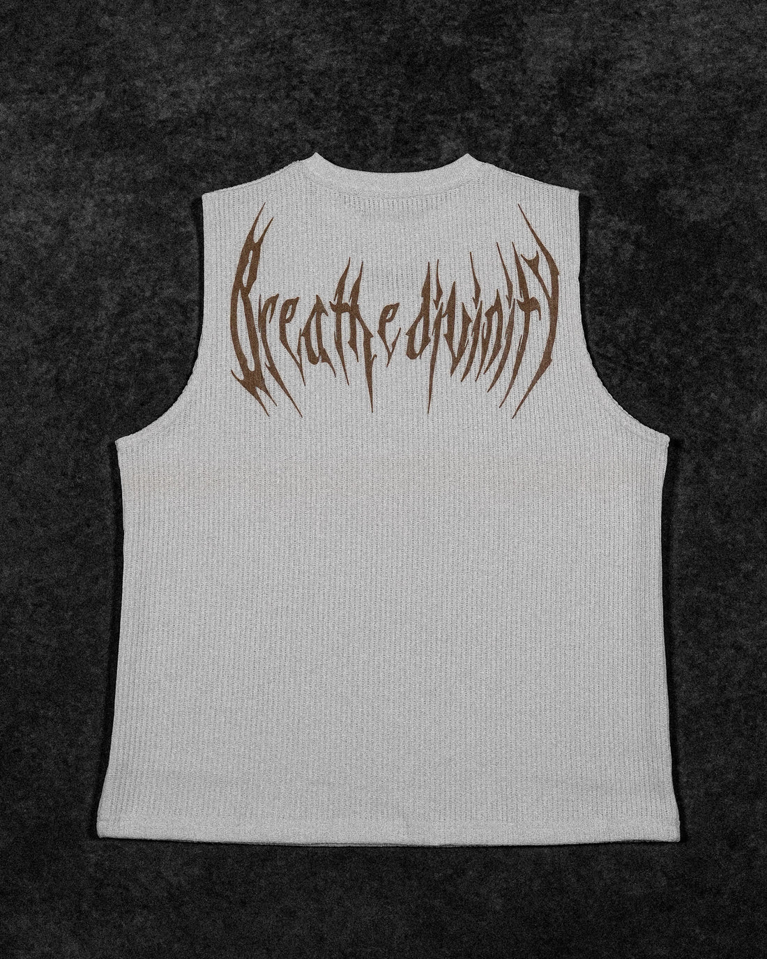 Breathe Divinity , Waffle Knit Cutoff (Créame Brulee)