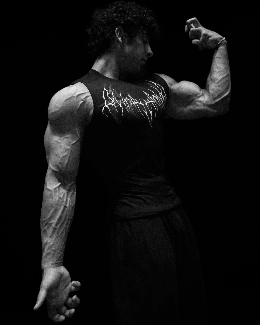 Breathe Divinity , Nightfall Cut-off Delt Compression [VOID BLACK]