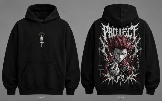 P92 ( Hisoka ) , Special Edition , Hoodie Fleece Heavyweight Garment Dye , PRE ORDER ACTIVA ‼️