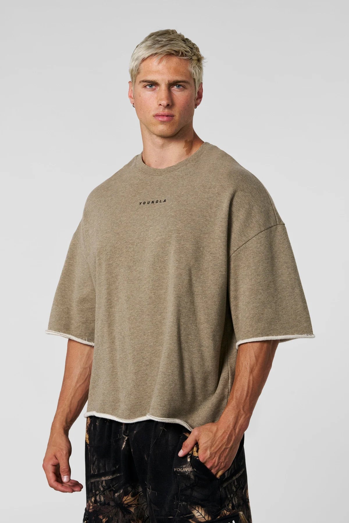 Youngla , TERRY OVERSIZED TEE