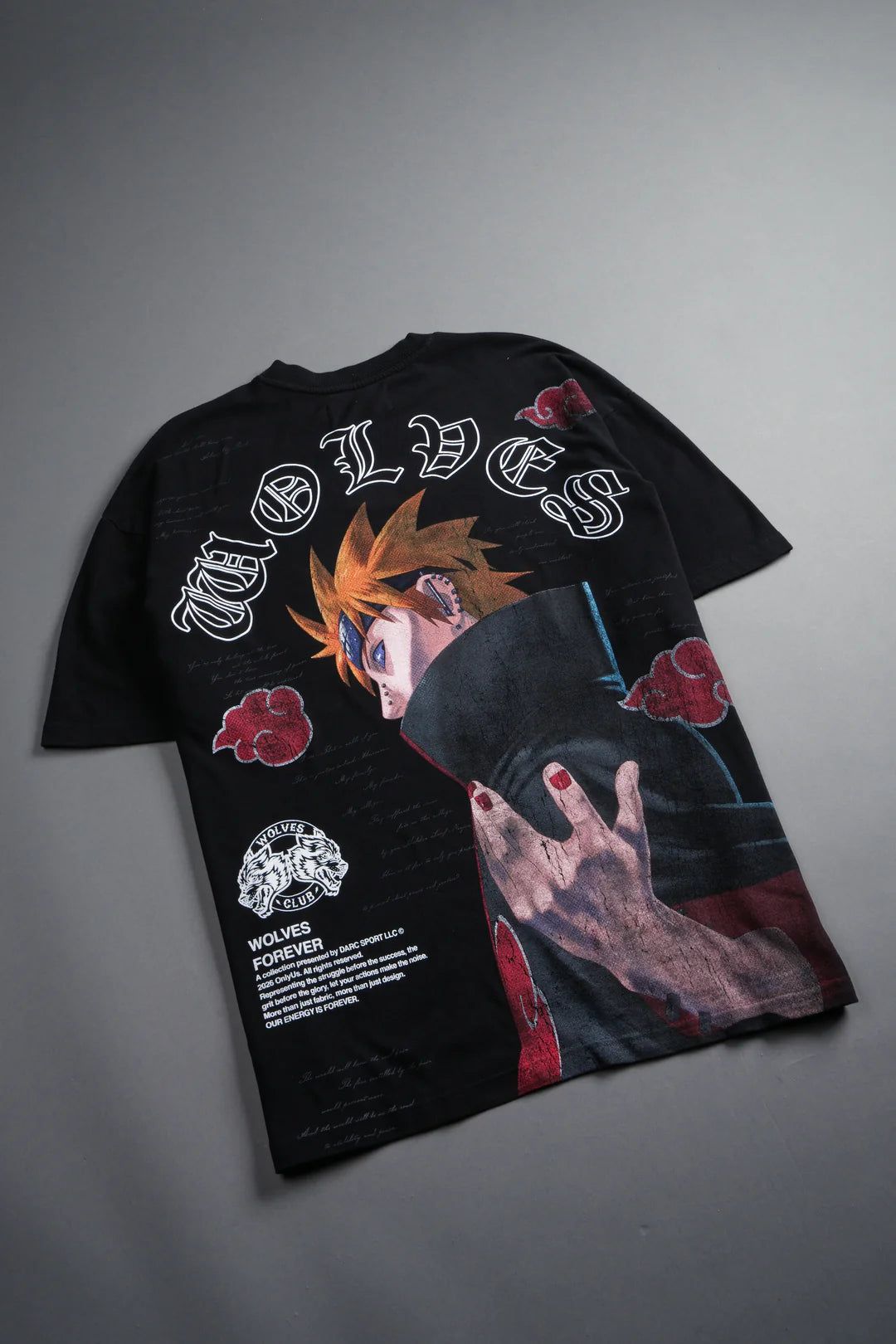 DARC , NO PAIN NO GAIN PREMIUM OVERSIZED TEE , Preventa , ( Reserva con el 50%)