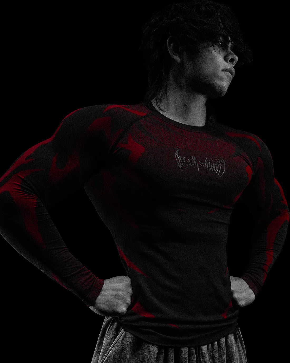 Breathe Divinity , Doomtech , Compression Longsleeve ( Nightmare )