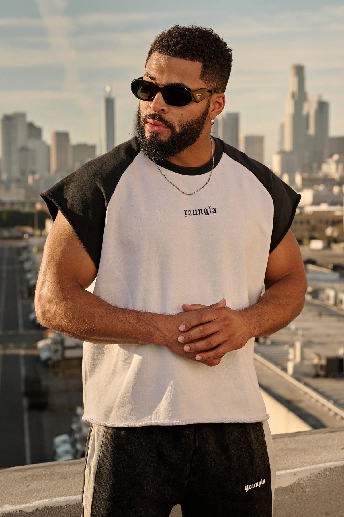 Youngla , Raw Raglan Tanks ,