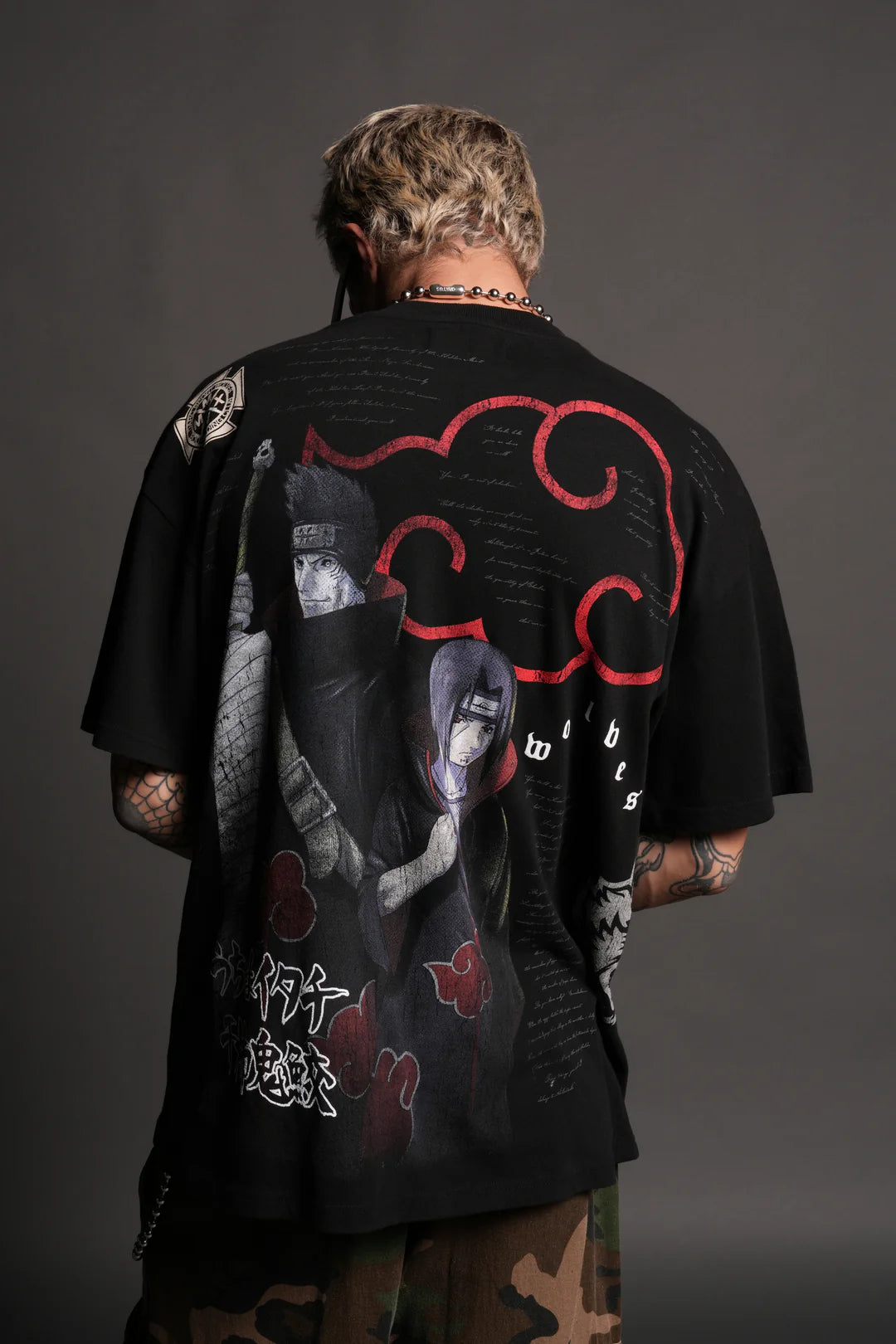 DARC NINJA PREMIUM OVERSIZED TEE IN BLACK , Preventa , ( Reserva con el 50% )