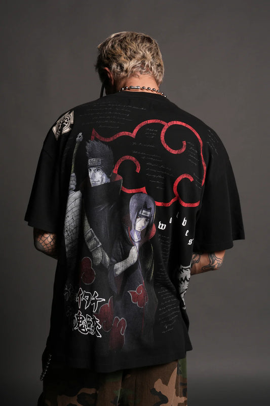 DARC NINJA PREMIUM OVERSIZED TEE IN BLACK , Preventa , ( Reserva con el 50% )