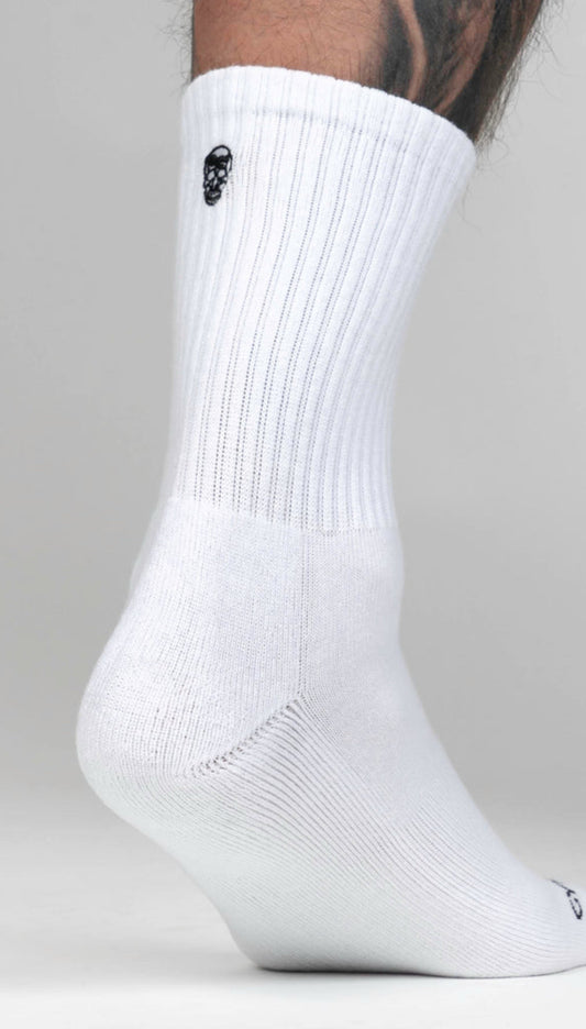 Gymreapers CREW SOCKS - WHITE