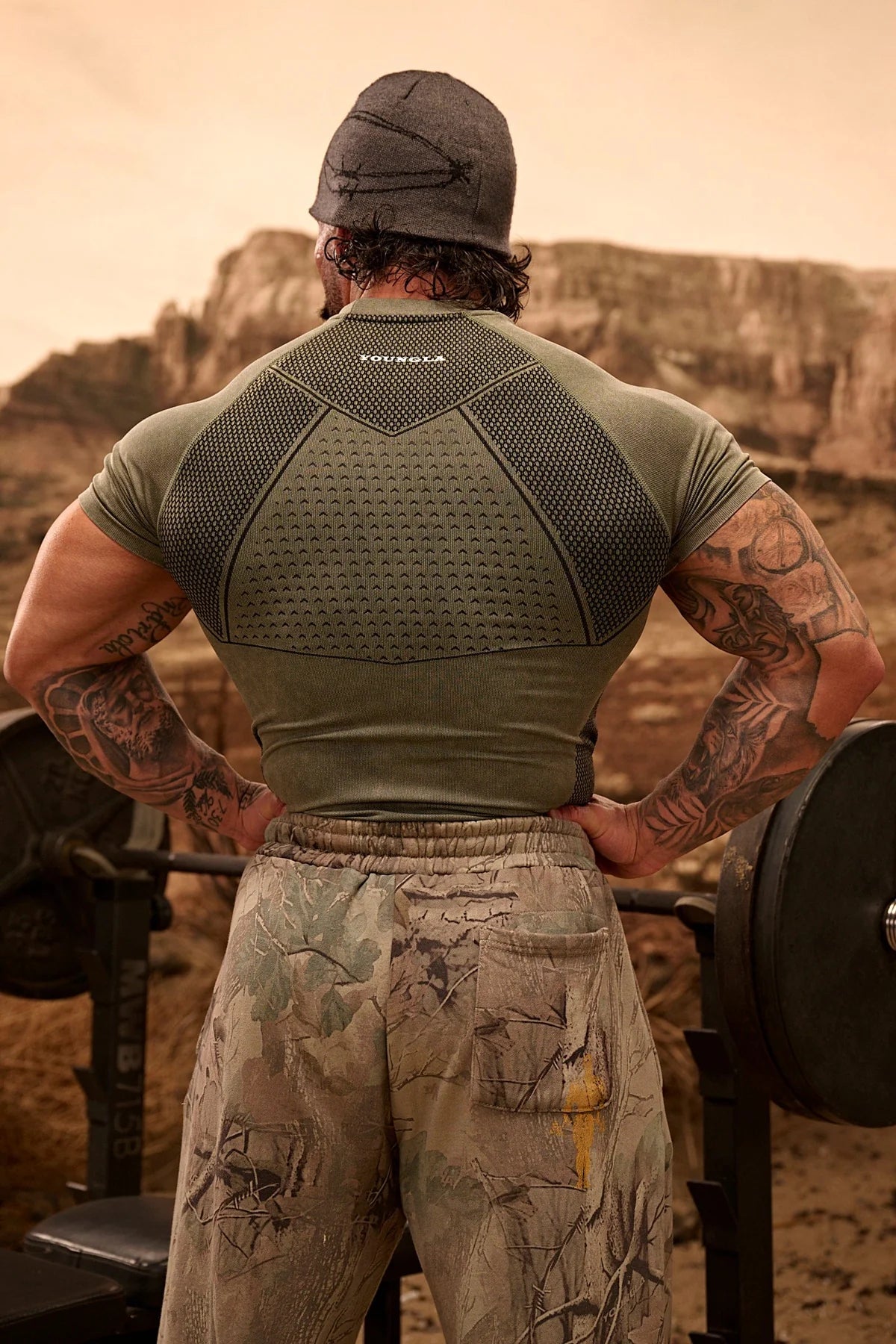Youngla , GOLD'S IRON LEGACY COMPRESSION TEES