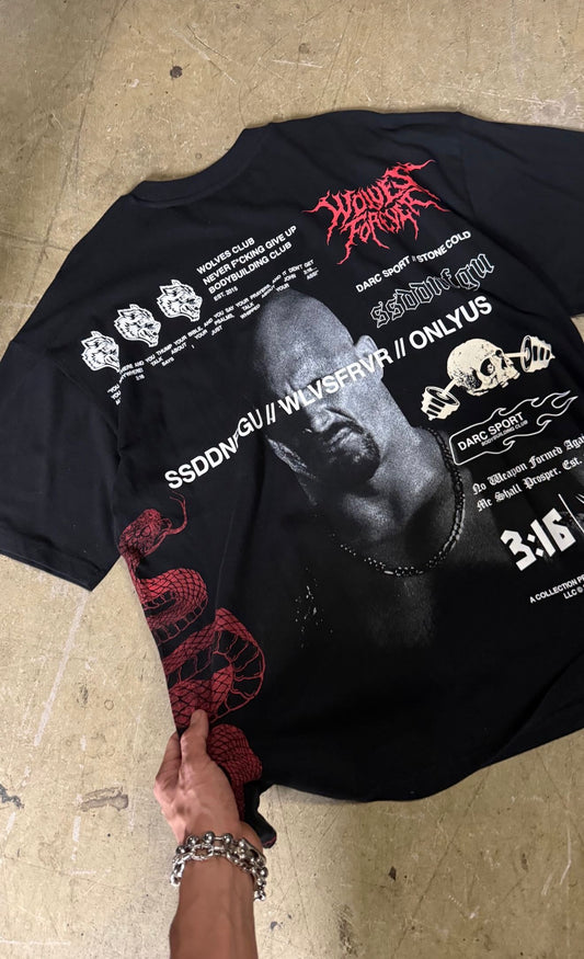 Darc Sport X WWE , Stone Cold Law , Premium Oversized